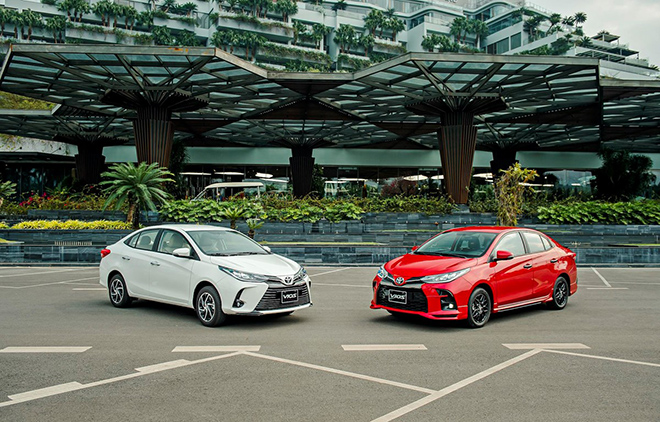 Bảng giá xe Toyota Vios kèm ưu đãi mới nhất tháng 10/2022